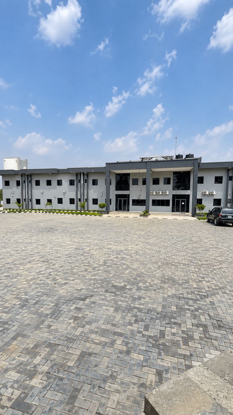 The building